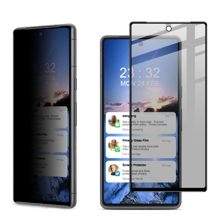 imak HD เต็มหน้าจอ ฟิล์มกันรอย กันสปาย กระจกนิรภัย, For Google Pixel 8a, For Google Pixel 8 Pro, For Google Pixel 8, For Google Pixel 7a, For Google Pixel 7 5G