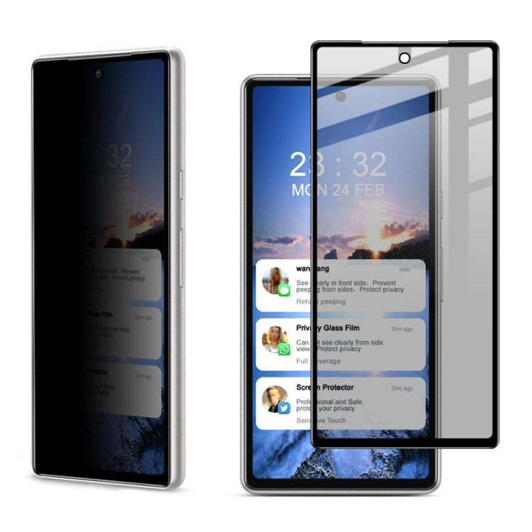 imak HD เต็มหน้าจอ ฟิล์มกันรอย กันสปาย กระจกนิรภัย, For Google Pixel 8a, For Google Pixel 8 Pro, For Google Pixel 8, For Google Pixel 7a, For Google Pixel 7 5G
