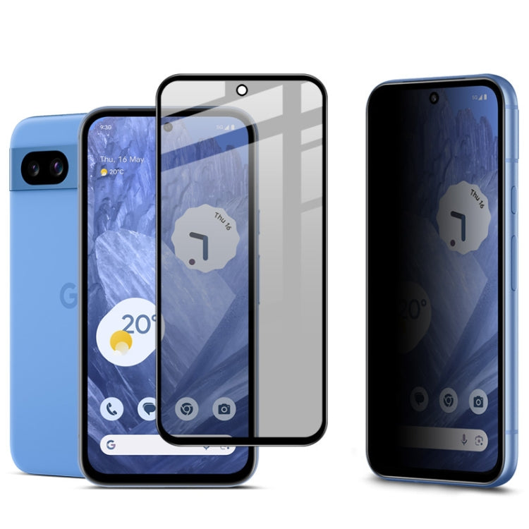 imak HD เต็มหน้าจอ ฟิล์มกันรอย กันสปาย กระจกนิรภัย, For Google Pixel 8a, For Google Pixel 8 Pro, For Google Pixel 8, For Google Pixel 7a, For Google Pixel 7 5G