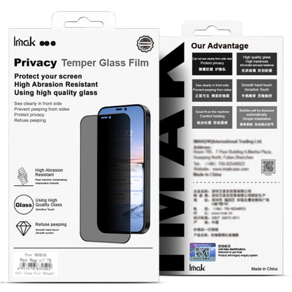 imak HD เต็มหน้าจอ ฟิล์มกันรอย กันสปาย กระจกนิรภัย, For Google Pixel 8a, For Google Pixel 8 Pro, For Google Pixel 8, For Google Pixel 7a, For Google Pixel 7 5G
