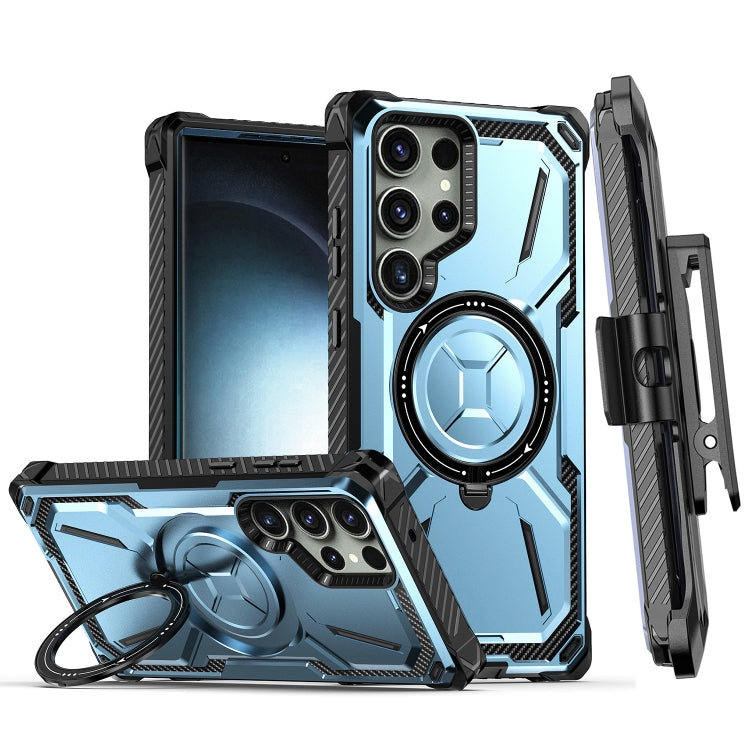 Armor Series MagSafe Magnetic Holder เคสโทรศัพท์พร้อมคลิปหนีบด้านหลัง, For Samsung Galaxy S23 Ultra 5G, For Samsung Galaxy S23 5G, For Samsung Galaxy S22 Ultra 5G, For Samsung Galaxy S22 5G, For Samsung Galaxy S22+ 5G, For Samsung Galaxy S21 Ultra 5G  ...