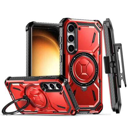 Armor Series MagSafe Magnetic Holder เคสโทรศัพท์พร้อมคลิปหนีบด้านหลัง, For Samsung Galaxy S23 Ultra 5G, For Samsung Galaxy S23 5G, For Samsung Galaxy S22 Ultra 5G, For Samsung Galaxy S22 5G, For Samsung Galaxy S22+ 5G, For Samsung Galaxy S21 Ultra 5G  ...