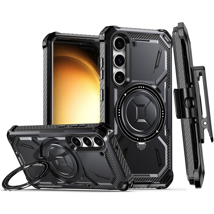 Armor Series MagSafe Magnetic Holder เคสโทรศัพท์พร้อมคลิปหนีบด้านหลัง, For Samsung Galaxy S23 Ultra 5G, For Samsung Galaxy S23 5G, For Samsung Galaxy S22 Ultra 5G, For Samsung Galaxy S22 5G, For Samsung Galaxy S22+ 5G, For Samsung Galaxy S21 Ultra 5G  ...