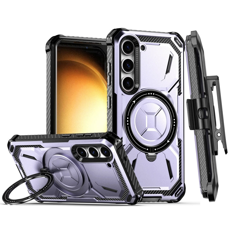 Armor Series MagSafe Magnetic Holder เคสโทรศัพท์พร้อมคลิปหนีบด้านหลัง, For Samsung Galaxy S23 Ultra 5G, For Samsung Galaxy S23 5G, For Samsung Galaxy S22 Ultra 5G, For Samsung Galaxy S22 5G, For Samsung Galaxy S22+ 5G, For Samsung Galaxy S21 Ultra 5G  ...