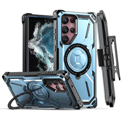 Armor Series MagSafe Magnetic Holder เคสโทรศัพท์พร้อมคลิปหนีบด้านหลัง, For Samsung Galaxy S23 Ultra 5G, For Samsung Galaxy S23 5G, For Samsung Galaxy S22 Ultra 5G, For Samsung Galaxy S22 5G, For Samsung Galaxy S22+ 5G, For Samsung Galaxy S21 Ultra 5G  ...