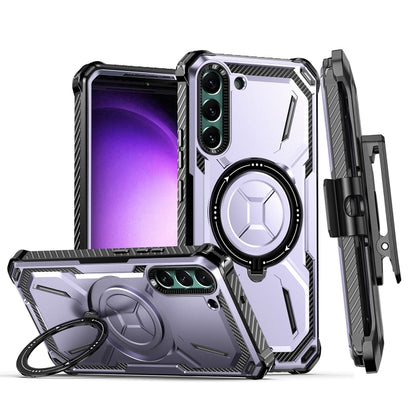 Armor Series MagSafe Magnetic Holder เคสโทรศัพท์พร้อมคลิปหนีบด้านหลัง, For Samsung Galaxy S23 Ultra 5G, For Samsung Galaxy S23 5G, For Samsung Galaxy S22 Ultra 5G, For Samsung Galaxy S22 5G, For Samsung Galaxy S22+ 5G, For Samsung Galaxy S21 Ultra 5G  ...