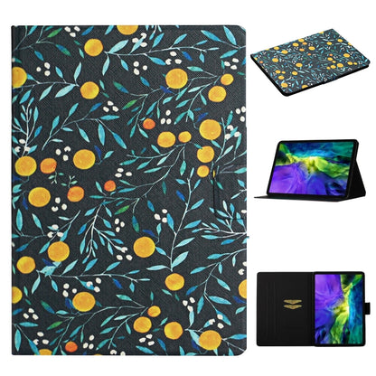 ซองหนังพลิกแนวนอนลายดอกไม้พร้อมช่องเสียบการ์ดและตัวยึด, For Samsung Galaxy Tab S6, For Amazon Kindle Fire 7 (2019), For Amazon Kindle Fire HD 8 (2020), For Amazon Kindle Fire HD 10, For iPad 5, For iPad 10.2, For iPad Pro 10.5 inch, For iPad Pro 11 2020