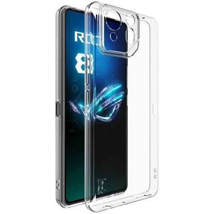 IMAK UX-5 Series เคสโทรศัพท์ TPU กันกระแทกแบบใส, For Asus ROG Phone 8 / Phone 8 Pro, For Asus ROG Phone 7