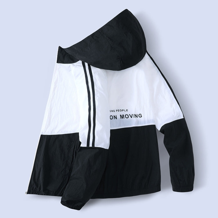 ฤดูร้อนชายและหญิงบางลำลอง Hoodie เสื้อผ้าป้องกันแสงแดด, S, M, L, XL