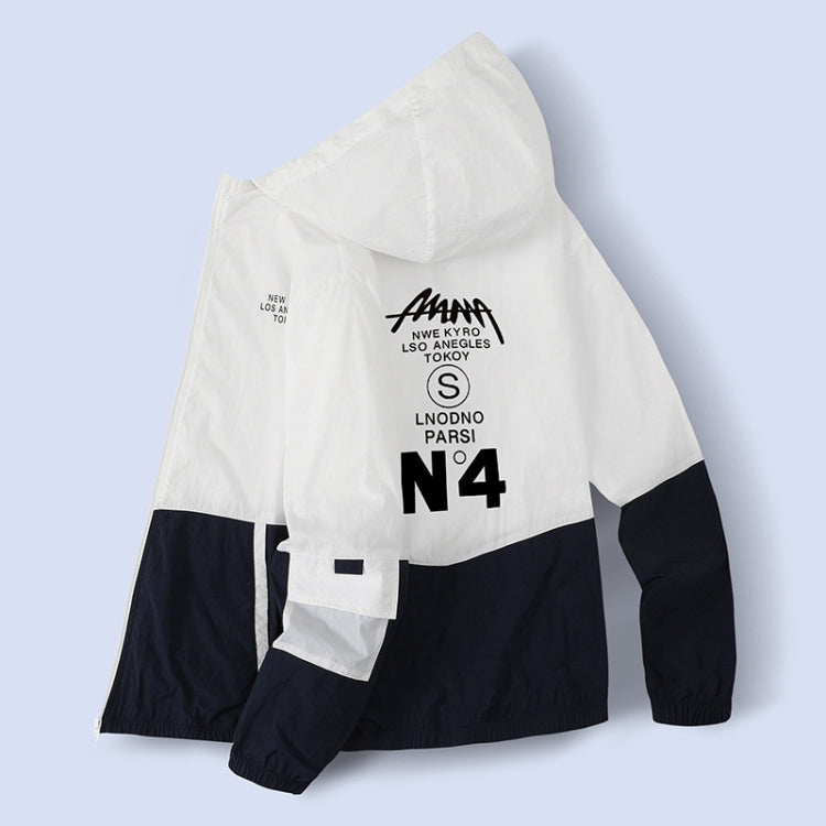 ฤดูร้อนชายและหญิงบางลำลอง Hoodie เสื้อผ้าป้องกันแสงแดด, S, M, L, XL