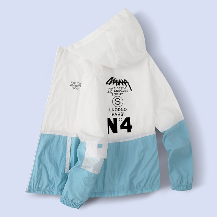 ฤดูร้อนชายและหญิงบางลำลอง Hoodie เสื้อผ้าป้องกันแสงแดด, XXL, XXXL, XXXXL