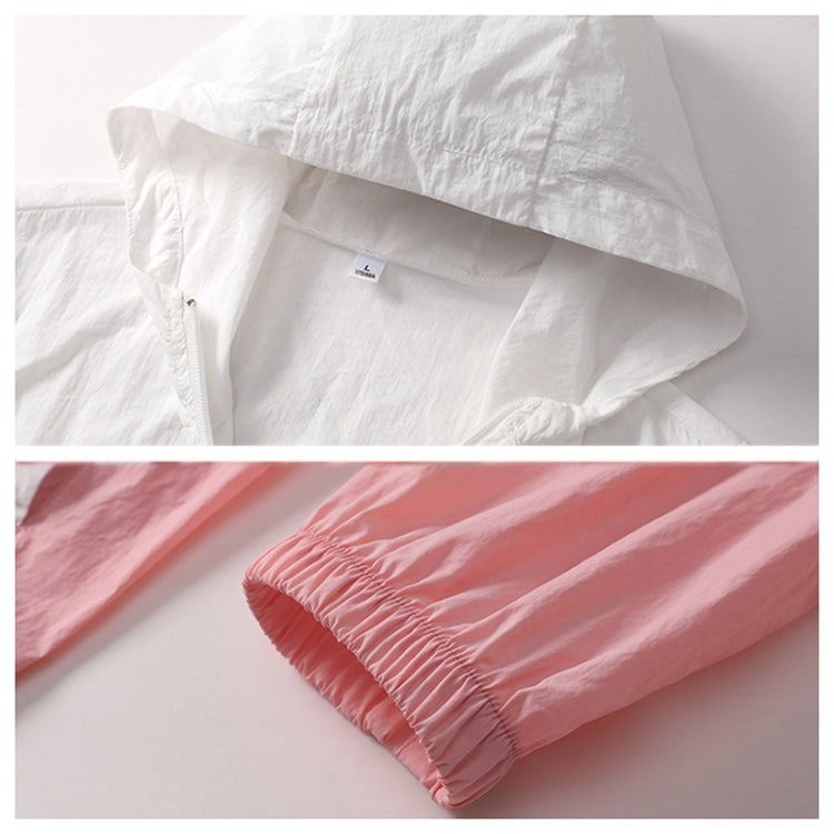 ฤดูร้อนชายและหญิงบางลำลอง Hoodie เสื้อผ้าป้องกันแสงแดด, S, M, L, XL