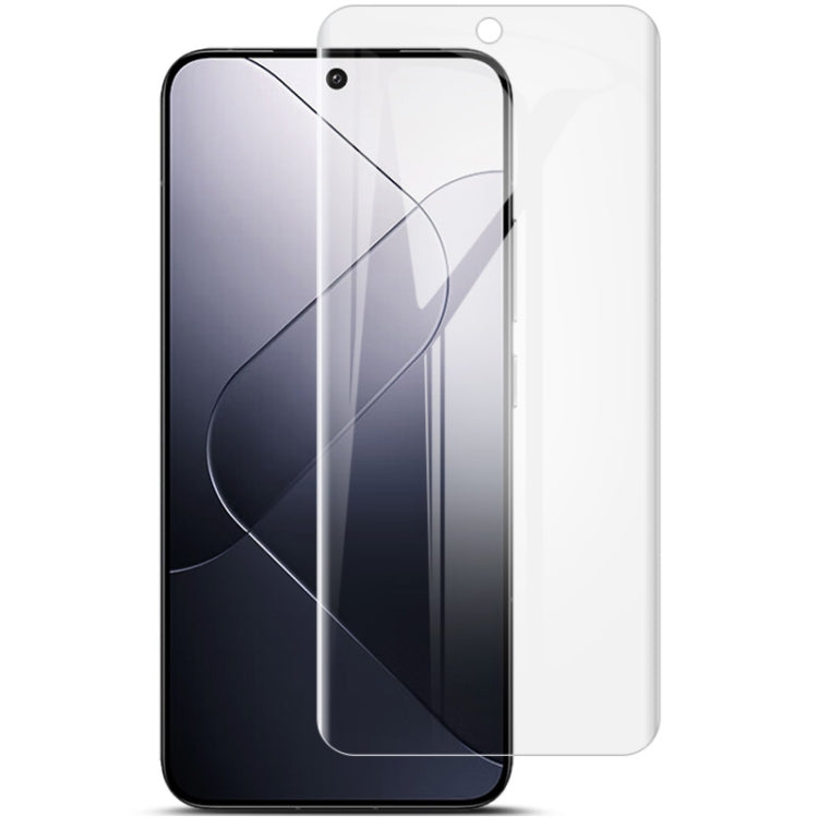 2 ชิ้น imak ฟิล์มกันรอยไฮโดรเจลแบบเต็มหน้าจอแบบโค้ง, For Xiaomi 13 Ultra 5G, For Xiaomi Redmi K60 Ultra 5G, For Xiaomi 14 Pro 5G, For Xiaomi 14 5G, For Xiaomi Redmi Note 13 Pro+, For Xiaomi 13T / 13T Pro 5G
