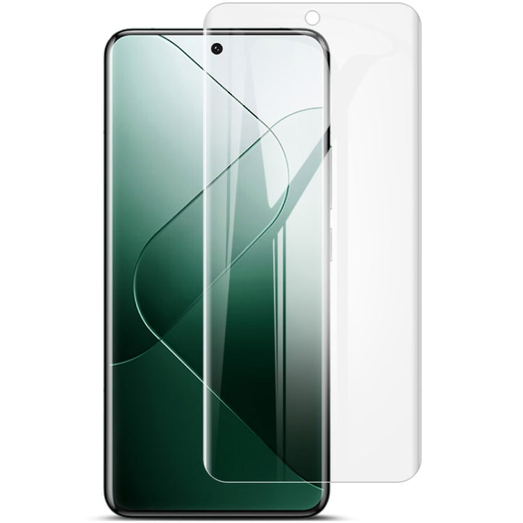 2 ชิ้น imak ฟิล์มกันรอยไฮโดรเจลแบบเต็มหน้าจอแบบโค้ง, For Xiaomi 13 Ultra 5G, For Xiaomi Redmi K60 Ultra 5G, For Xiaomi 14 Pro 5G, For Xiaomi 14 5G, For Xiaomi Redmi Note 13 Pro+, For Xiaomi 13T / 13T Pro 5G