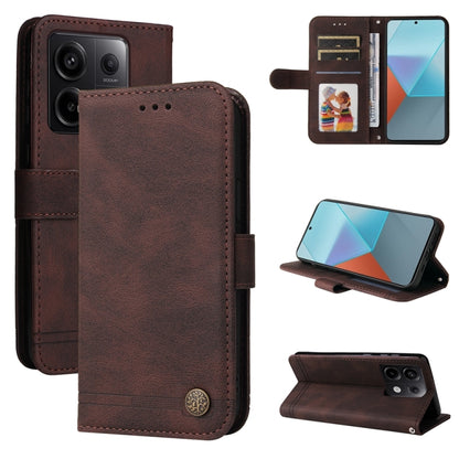 เคสโทรศัพท์หนังปุ่มโลหะ Skin Feel Life Tree, For Xiaomi Redmi 13C 4G, For Xiaomi Redmi Note13 Pro+ 5G Global, For Xiaomi Redmi Note13 Pro 5G Global, For Xiaomi 13T / Redmi K60 Ultra, For Xiaomi Redmi K70 / K70 Pro, For Xiaomi Redmi Poco F5             ...