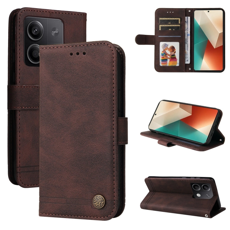 เคสโทรศัพท์หนังปุ่มโลหะ Skin Feel Life Tree, For Xiaomi Poco F6, For Xiaomi Redmi A3, For Xiaomi Redmi Note13 Pro 4G Global/Poco M6 Pro 4G, For Xiaomi Redmi Note13 4G, For Xiaomi Redmi K70E, For Xiaomi 14 Ultra, For Xiaomi 14 Pro, For Xiaomi 14        ...