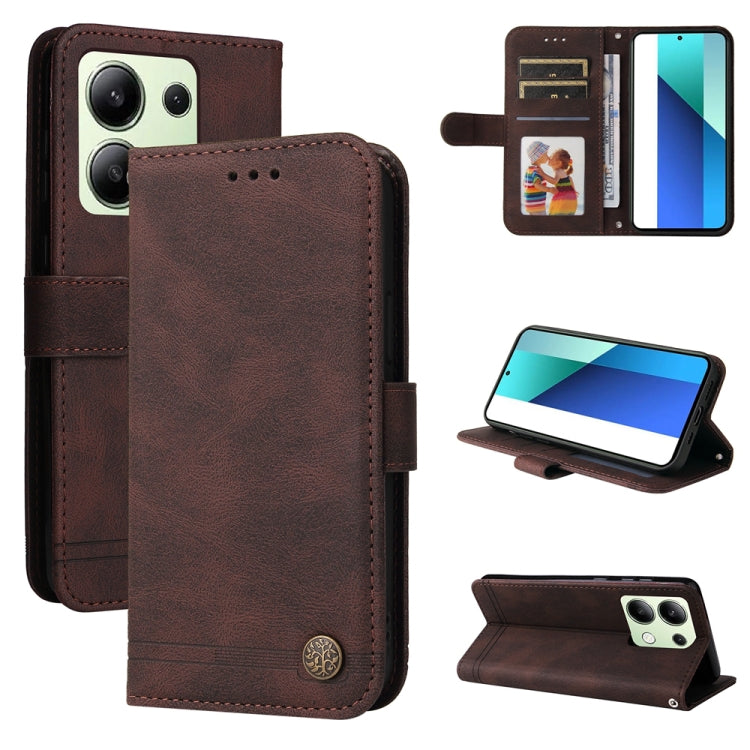 เคสโทรศัพท์หนังปุ่มโลหะ Skin Feel Life Tree, For Xiaomi Poco F6, For Xiaomi Redmi A3, For Xiaomi Redmi Note13 Pro 4G Global/Poco M6 Pro 4G, For Xiaomi Redmi Note13 4G, For Xiaomi Redmi K70E, For Xiaomi 14 Ultra, For Xiaomi 14 Pro, For Xiaomi 14        ...