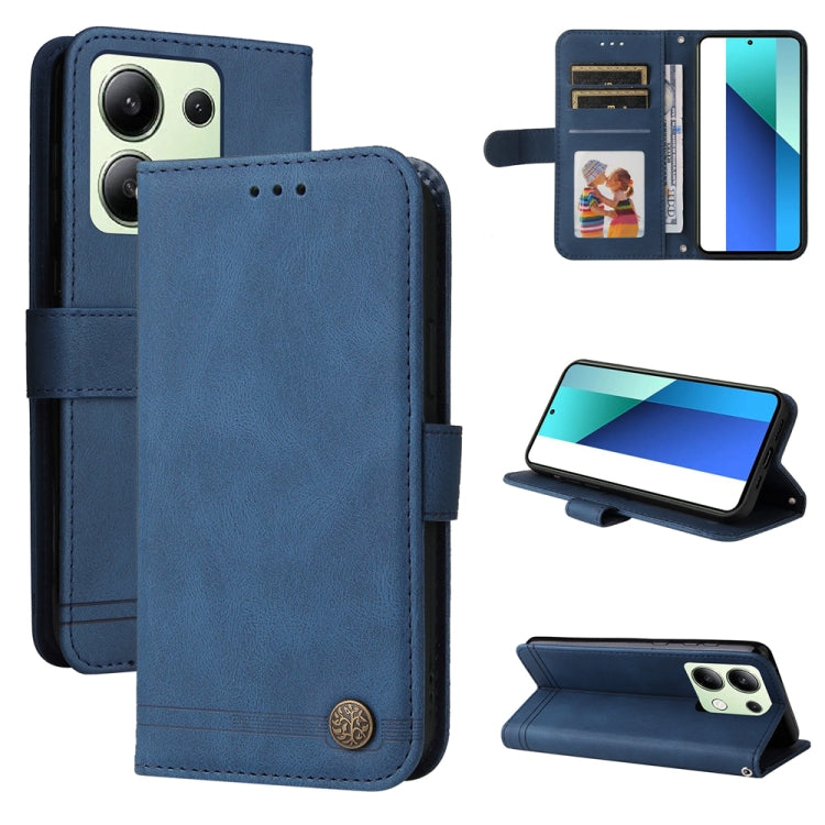 เคสโทรศัพท์หนังปุ่มโลหะ Skin Feel Life Tree, For Xiaomi Poco F6, For Xiaomi Redmi A3, For Xiaomi Redmi Note13 Pro 4G Global/Poco M6 Pro 4G, For Xiaomi Redmi Note13 4G, For Xiaomi Redmi K70E, For Xiaomi 14 Ultra, For Xiaomi 14 Pro, For Xiaomi 14        ...