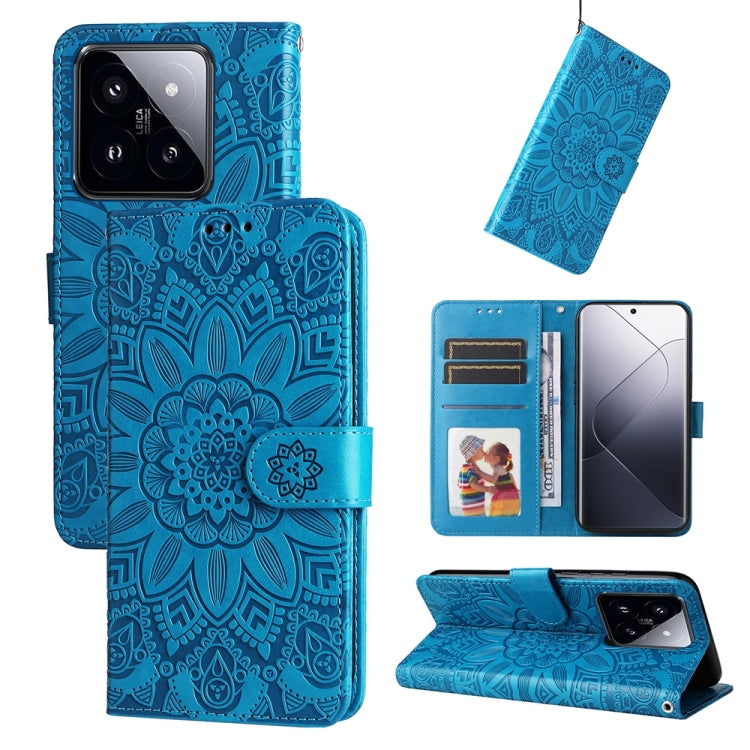 เคสโทรศัพท์หนังดอกทานตะวันลายนูน, For Xiaomi Redmi A3, For Xiaomi Redmi Note13 Pro 4G Global/Poco M6 Pro 4G, For Xiaomi Redmi Note13 4G, For Xiaomi Redmi K70E, For Xiaomi 14 Ultra, For Xiaomi 14 Pro, For Xiaomi 14, For Xiaomi Redmi Note13 5G Global    ...
