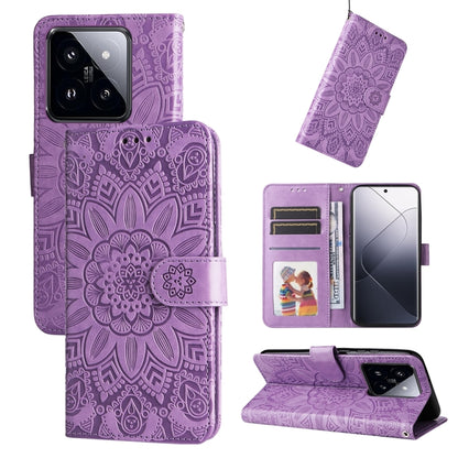 เคสโทรศัพท์หนังดอกทานตะวันลายนูน, For Xiaomi Redmi A3, For Xiaomi Redmi Note13 Pro 4G Global/Poco M6 Pro 4G, For Xiaomi Redmi Note13 4G, For Xiaomi Redmi K70E, For Xiaomi 14 Ultra, For Xiaomi 14 Pro, For Xiaomi 14, For Xiaomi Redmi Note13 5G Global    ...