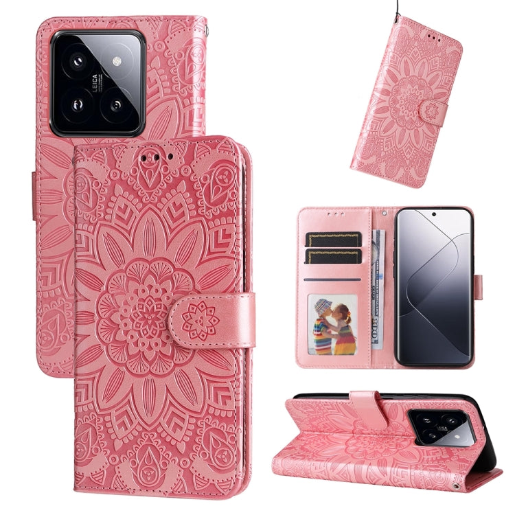 เคสโทรศัพท์หนังดอกทานตะวันลายนูน, For Xiaomi Redmi A3, For Xiaomi Redmi Note13 Pro 4G Global/Poco M6 Pro 4G, For Xiaomi Redmi Note13 4G, For Xiaomi Redmi K70E, For Xiaomi 14 Ultra, For Xiaomi 14 Pro, For Xiaomi 14, For Xiaomi Redmi Note13 5G Global    ...