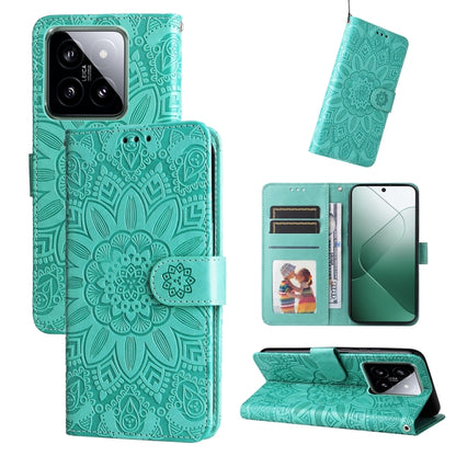 เคสโทรศัพท์หนังดอกทานตะวันลายนูน, For Xiaomi Redmi A3, For Xiaomi Redmi Note13 Pro 4G Global/Poco M6 Pro 4G, For Xiaomi Redmi Note13 4G, For Xiaomi Redmi K70E, For Xiaomi 14 Ultra, For Xiaomi 14 Pro, For Xiaomi 14, For Xiaomi Redmi Note13 5G Global    ...
