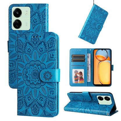 เคสโทรศัพท์หนังดอกทานตะวันลายนูน, For Xiaomi Redmi A3, For Xiaomi Redmi Note13 Pro 4G Global/Poco M6 Pro 4G, For Xiaomi Redmi Note13 4G, For Xiaomi Redmi K70E, For Xiaomi 14 Ultra, For Xiaomi 14 Pro, For Xiaomi 14, For Xiaomi Redmi Note13 5G Global    ...