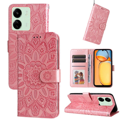เคสโทรศัพท์หนังดอกทานตะวันลายนูน, For Xiaomi Redmi A3, For Xiaomi Redmi Note13 Pro 4G Global/Poco M6 Pro 4G, For Xiaomi Redmi Note13 4G, For Xiaomi Redmi K70E, For Xiaomi 14 Ultra, For Xiaomi 14 Pro, For Xiaomi 14, For Xiaomi Redmi Note13 5G Global    ...
