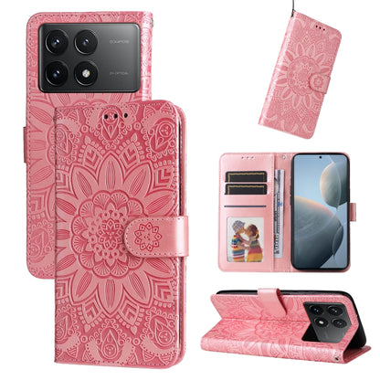 เคสโทรศัพท์หนังดอกทานตะวันลายนูน, For Xiaomi Redmi A3, For Xiaomi Redmi Note13 Pro 4G Global/Poco M6 Pro 4G, For Xiaomi Redmi Note13 4G, For Xiaomi Redmi K70E, For Xiaomi 14 Ultra, For Xiaomi 14 Pro, For Xiaomi 14, For Xiaomi Redmi Note13 5G Global    ...