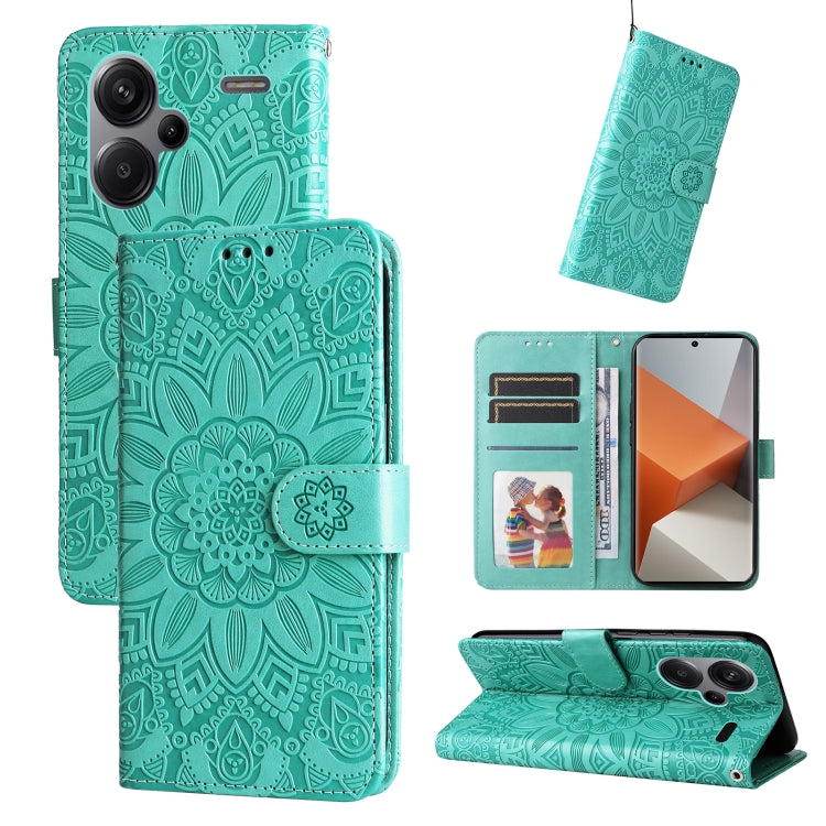 เคสโทรศัพท์หนังดอกทานตะวันลายนูน, For Xiaomi Redmi Note13 Pro+ 5G Global, For Xiaomi Redmi Note13 Pro 5G Global, For Xiaomi 13T / Redmi K60 Ultra, For Xiaomi Redmi K70 / K70 Pro, For Xiaomi Redmi Poco F5, For Xiaomi Redmi K60 / K60 Pro                 ...