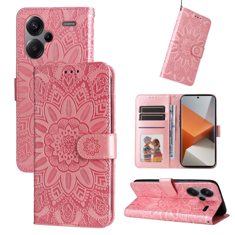 เคสโทรศัพท์หนังดอกทานตะวันลายนูน, For Xiaomi Redmi Note13 Pro+ 5G Global, For Xiaomi Redmi Note13 Pro 5G Global, For Xiaomi 13T / Redmi K60 Ultra, For Xiaomi Redmi K70 / K70 Pro, For Xiaomi Redmi Poco F5, For Xiaomi Redmi K60 / K60 Pro                 ...