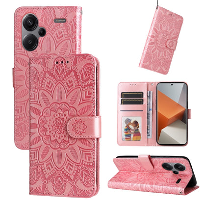 เคสโทรศัพท์หนังดอกทานตะวันลายนูน, For Xiaomi Redmi Note13 Pro+ 5G Global, For Xiaomi Redmi Note13 Pro 5G Global, For Xiaomi 13T / Redmi K60 Ultra, For Xiaomi Redmi K70 / K70 Pro, For Xiaomi Redmi Poco F5, For Xiaomi Redmi K60 / K60 Pro                 ...