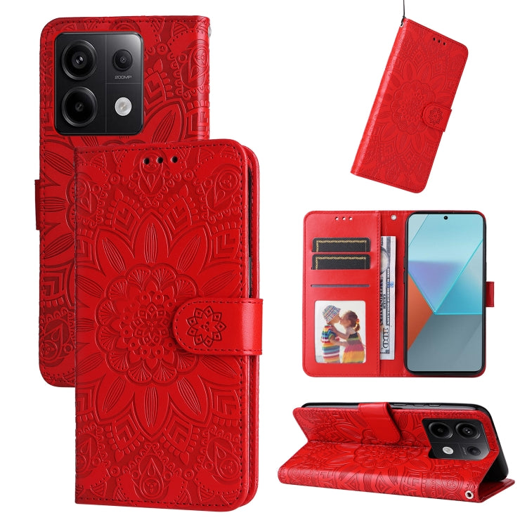 เคสโทรศัพท์หนังดอกทานตะวันลายนูน, For Xiaomi Redmi Note13 Pro+ 5G Global, For Xiaomi Redmi Note13 Pro 5G Global, For Xiaomi 13T / Redmi K60 Ultra, For Xiaomi Redmi K70 / K70 Pro, For Xiaomi Redmi Poco F5, For Xiaomi Redmi K60 / K60 Pro                 ...