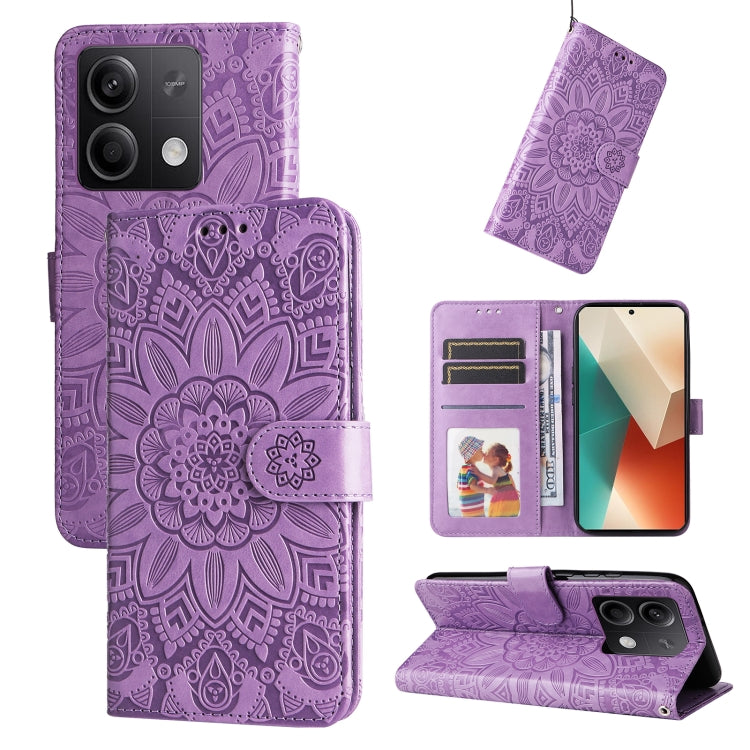 เคสโทรศัพท์หนังดอกทานตะวันลายนูน, For Xiaomi Redmi A3, For Xiaomi Redmi Note13 Pro 4G Global/Poco M6 Pro 4G, For Xiaomi Redmi Note13 4G, For Xiaomi Redmi K70E, For Xiaomi 14 Ultra, For Xiaomi 14 Pro, For Xiaomi 14, For Xiaomi Redmi Note13 5G Global    ...