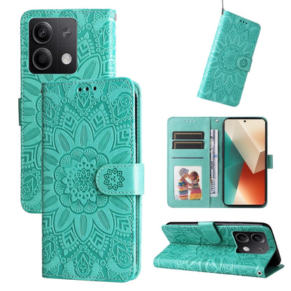 เคสโทรศัพท์หนังดอกทานตะวันลายนูน, For Xiaomi Redmi A3, For Xiaomi Redmi Note13 Pro 4G Global/Poco M6 Pro 4G, For Xiaomi Redmi Note13 4G, For Xiaomi Redmi K70E, For Xiaomi 14 Ultra, For Xiaomi 14 Pro, For Xiaomi 14, For Xiaomi Redmi Note13 5G Global    ...