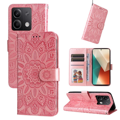 เคสโทรศัพท์หนังดอกทานตะวันลายนูน, For Xiaomi Redmi A3, For Xiaomi Redmi Note13 Pro 4G Global/Poco M6 Pro 4G, For Xiaomi Redmi Note13 4G, For Xiaomi Redmi K70E, For Xiaomi 14 Ultra, For Xiaomi 14 Pro, For Xiaomi 14, For Xiaomi Redmi Note13 5G Global    ...