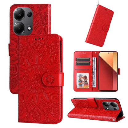 เคสโทรศัพท์หนังดอกทานตะวันลายนูน, For Xiaomi Redmi A3, For Xiaomi Redmi Note13 Pro 4G Global/Poco M6 Pro 4G, For Xiaomi Redmi Note13 4G, For Xiaomi Redmi K70E, For Xiaomi 14 Ultra, For Xiaomi 14 Pro, For Xiaomi 14, For Xiaomi Redmi Note13 5G Global    ...