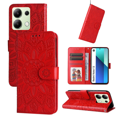 เคสโทรศัพท์หนังดอกทานตะวันลายนูน, For Xiaomi Redmi A3, For Xiaomi Redmi Note13 Pro 4G Global/Poco M6 Pro 4G, For Xiaomi Redmi Note13 4G, For Xiaomi Redmi K70E, For Xiaomi 14 Ultra, For Xiaomi 14 Pro, For Xiaomi 14, For Xiaomi Redmi Note13 5G Global    ...