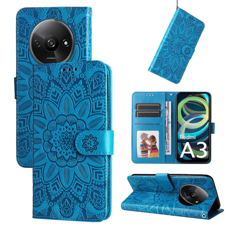 เคสโทรศัพท์หนังดอกทานตะวันลายนูน, For Xiaomi Redmi A3, For Xiaomi Redmi Note13 Pro 4G Global/Poco M6 Pro 4G, For Xiaomi Redmi Note13 4G, For Xiaomi Redmi K70E, For Xiaomi 14 Ultra, For Xiaomi 14 Pro, For Xiaomi 14, For Xiaomi Redmi Note13 5G Global    ...