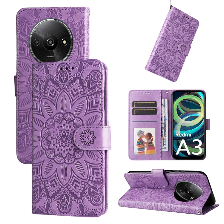เคสโทรศัพท์หนังดอกทานตะวันลายนูน, For Xiaomi Redmi A3, For Xiaomi Redmi Note13 Pro 4G Global/Poco M6 Pro 4G, For Xiaomi Redmi Note13 4G, For Xiaomi Redmi K70E, For Xiaomi 14 Ultra, For Xiaomi 14 Pro, For Xiaomi 14, For Xiaomi Redmi Note13 5G Global    ...