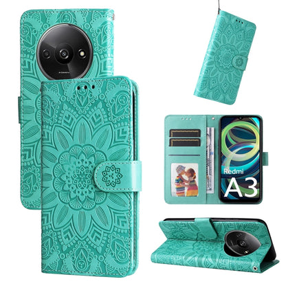 เคสโทรศัพท์หนังดอกทานตะวันลายนูน, For Xiaomi Redmi A3, For Xiaomi Redmi Note13 Pro 4G Global/Poco M6 Pro 4G, For Xiaomi Redmi Note13 4G, For Xiaomi Redmi K70E, For Xiaomi 14 Ultra, For Xiaomi 14 Pro, For Xiaomi 14, For Xiaomi Redmi Note13 5G Global    ...