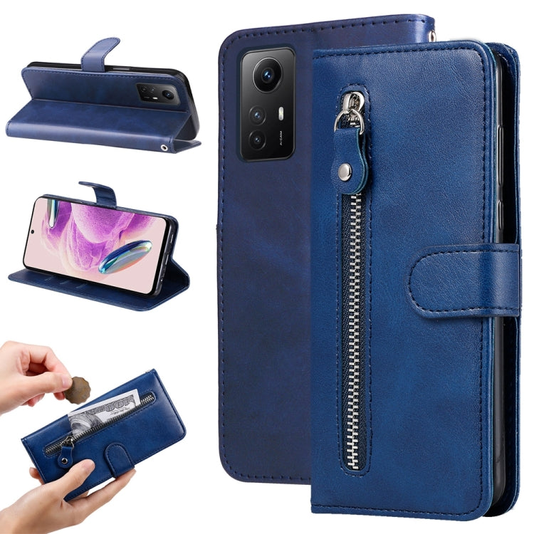 ซองใส่โทรศัพท์หนังซิปเนื้อน่อง, For Xiaomi Redmi Poco F5, For Xiaomi 13T / Redmi K60 Ultra, For Xiaomi Redmi K60 / K60 Pro, For Xiaomi Redmi Note 12S 4G