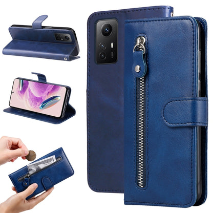 ซองใส่โทรศัพท์หนังซิปเนื้อน่อง, For Xiaomi Redmi Poco F5, For Xiaomi 13T / Redmi K60 Ultra, For Xiaomi Redmi K60 / K60 Pro, For Xiaomi Redmi Note 12S 4G