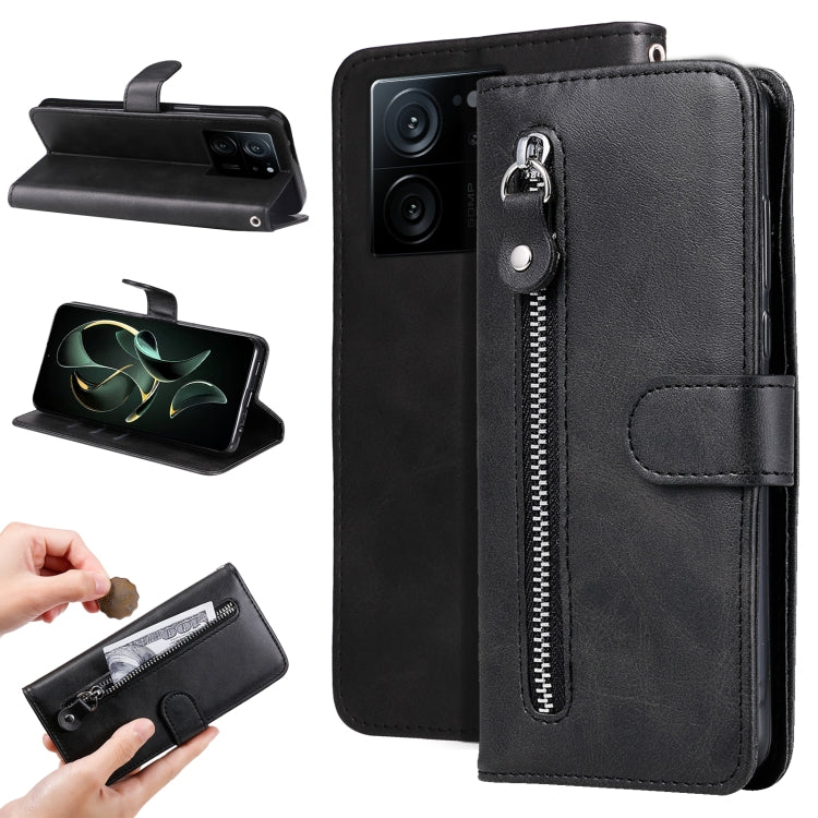 ซองใส่โทรศัพท์หนังซิปเนื้อน่อง, For Xiaomi Redmi Poco F5, For Xiaomi 13T / Redmi K60 Ultra, For Xiaomi Redmi K60 / K60 Pro, For Xiaomi Redmi Note 12S 4G