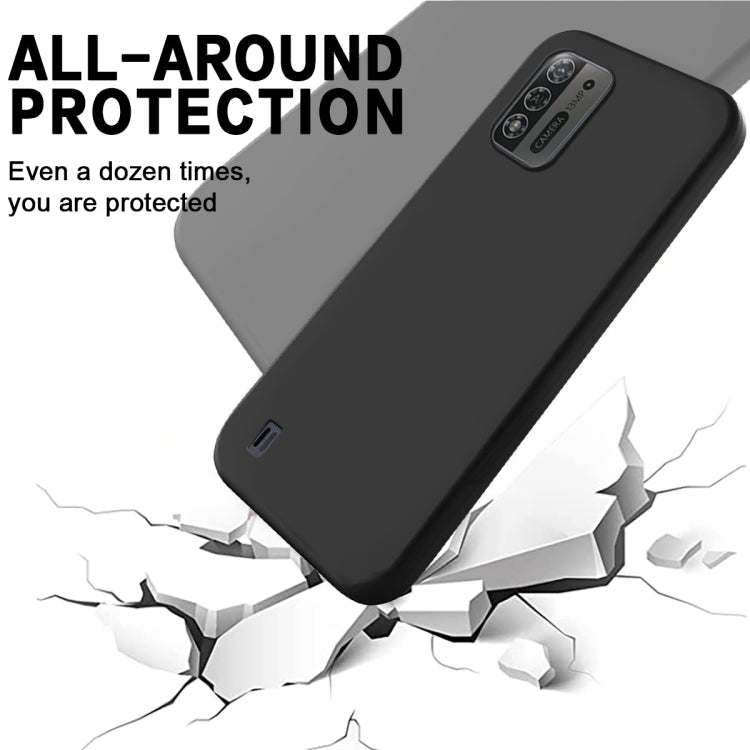 เคสโทรศัพท์กันกระแทกซิลิโคนเหลวสีบริสุทธิ์, For ZTE Blade A52 Lite, For ZTE Blade A53, For ZTE Blade V41 Smart
