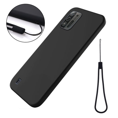 เคสโทรศัพท์กันกระแทกซิลิโคนเหลวสีบริสุทธิ์, For ZTE Blade A52 Lite, For ZTE Blade A53, For ZTE Blade V41 Smart