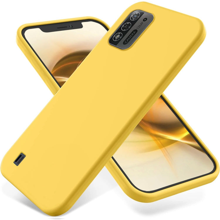 เคสโทรศัพท์กันกระแทกซิลิโคนเหลวสีบริสุทธิ์, For ZTE Blade A52 Lite, For ZTE Blade A53, For ZTE Blade V41 Smart