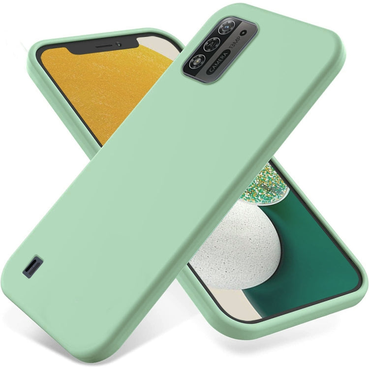 เคสโทรศัพท์กันกระแทกซิลิโคนเหลวสีบริสุทธิ์, For ZTE Blade A52 Lite, For ZTE Blade A53, For ZTE Blade V41 Smart