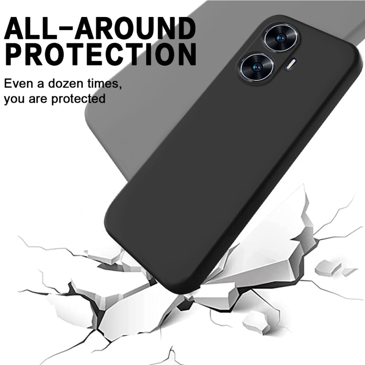 เคสโทรศัพท์กันกระแทกซิลิโคนเหลวสีบริสุทธิ์, For Realme Narzo N55, For Realme 10 Pro 5G