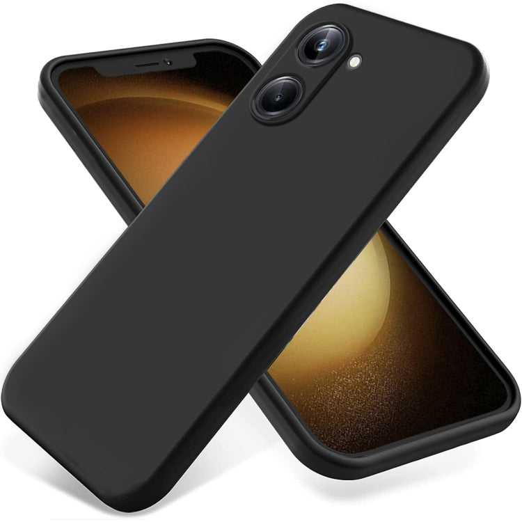 เคสโทรศัพท์กันกระแทกซิลิโคนเหลวสีบริสุทธิ์, For Realme Narzo N55, For Realme 10 Pro 5G
